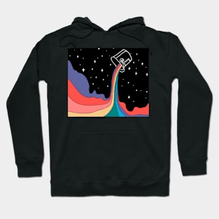 Painted the space Hoodie